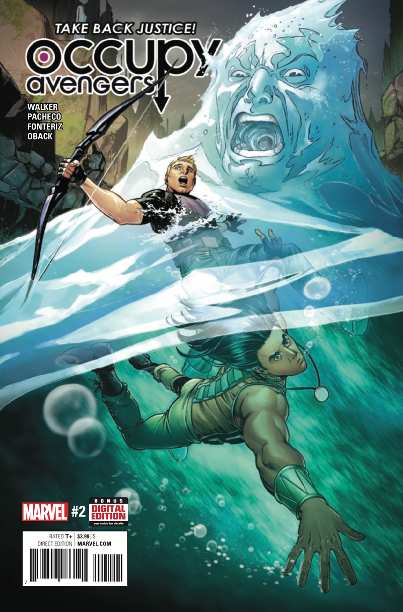 Image: Marvel Comics; cover by Carlos Pacheco and Sonia Oback